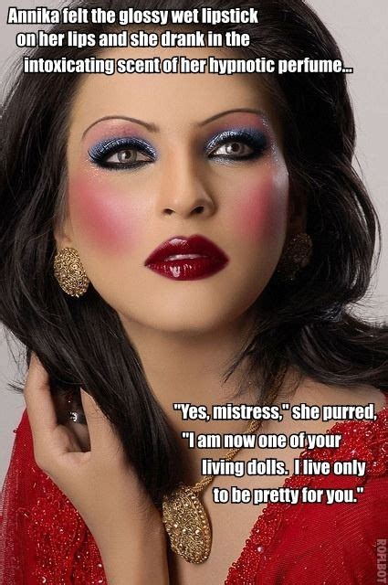 A Woman With Makeup On Her Face And Words Above Her Head That Read I
