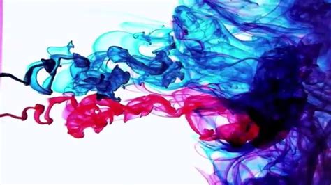 Color Ink Drops In Water Slow Motion Hd Youtube
