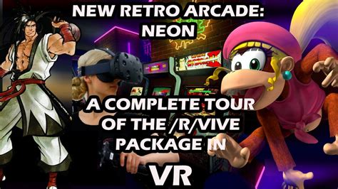 How To Get A Fully Playable Ready Made New Retro Arcade Neon Complete