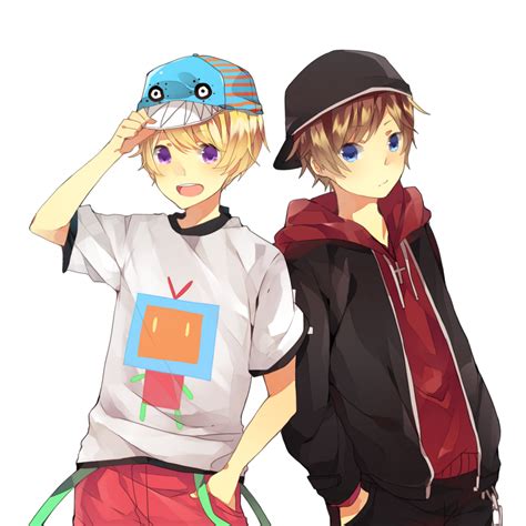 Two Anime Boys Png Image Purepng Free Transparent Cc0