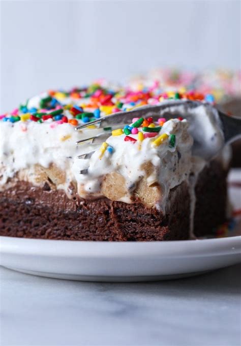 Brownie Bottom Ice Cream Cake The Best Ice Cream Cake Ever