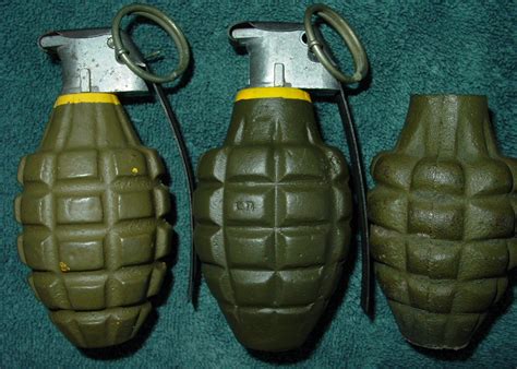 90th Idpg Authentic Display Grenades