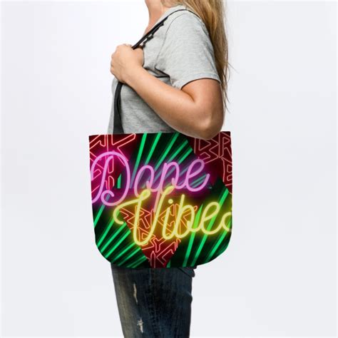 Dope Dope Vibes Only Tote Etsy