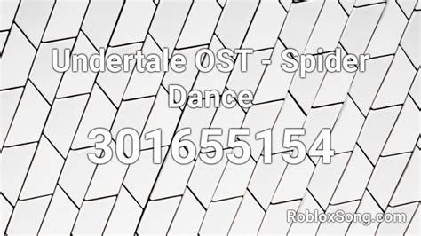 Undertale Ost Spider Dance Roblox Id Roblox Music Codes