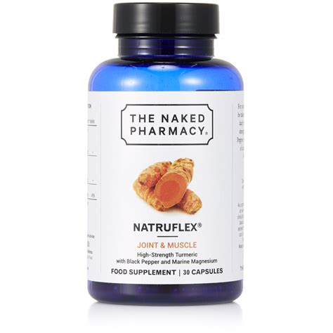 The Naked Pharmacy Natruflex Turmeric Black Pepper Capsules Qvc Uk