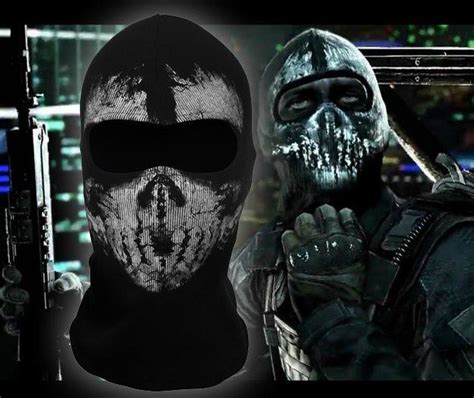 Call Of Duty Cod Ghost Face Mask Tactical Winter Hat Beanie