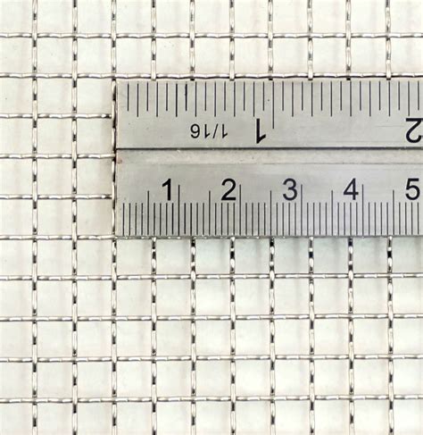 Woven Wire Mesh Sizes