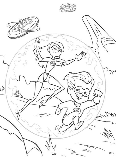Incredibles 2 Coloring Pages Violet Coloringpages2019
