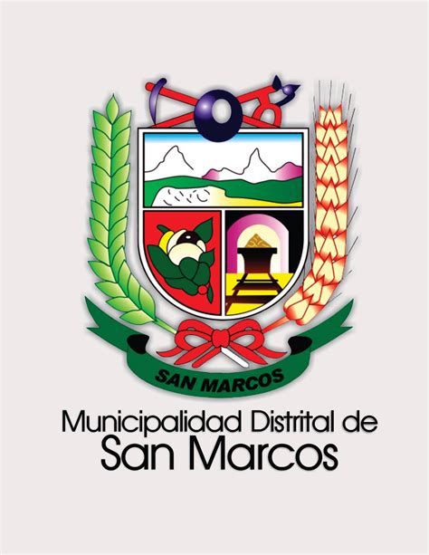 Municipalidad Distrital De San Marcos Oficial