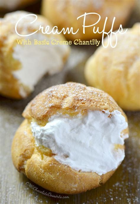 Cream Puffs With Basic Creme Are An Easy Dessert
