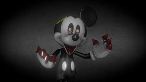 Fnati Teod V1 Nightmare Suicide Mouse Download Free 3d Model By
