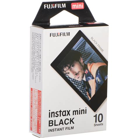 Fujifilm Instax Mini Black Instant Film 10 Exposures 16537043