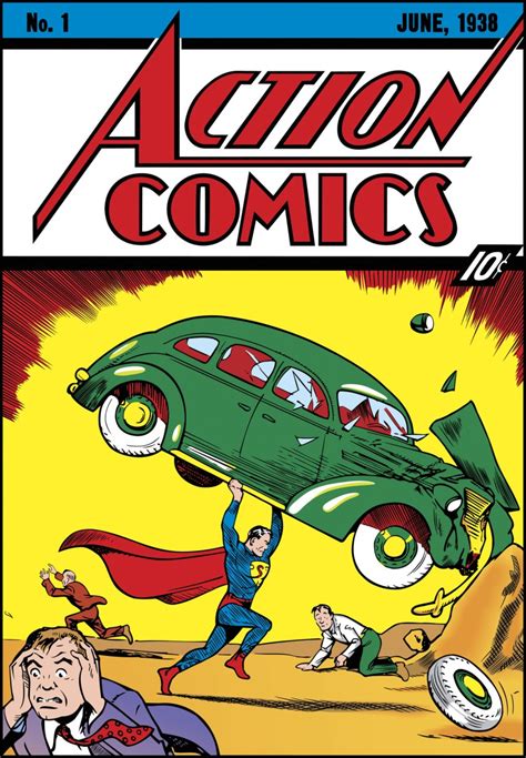 First Superman Comic Book Sells For Record Breaking 32