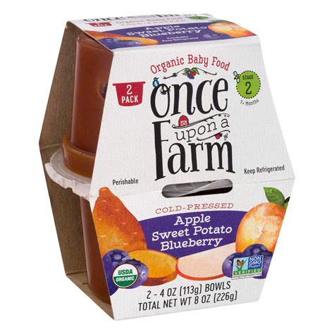 Once upon a farm llc. Once Upon a Farm Organic Baby Food Apple Sweet Potato ...
