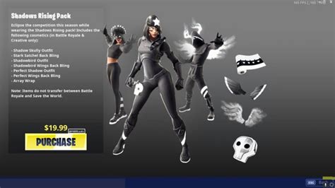 The Fortnite Shadows Rising Pack Is Available In Certain Countries Now