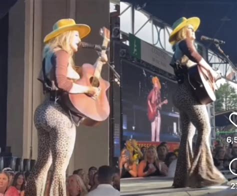 Big Ass Video Country Singer Lainey Wilson Kings Goes Viral After Shes Seen Performing On