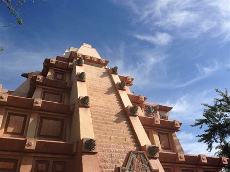 Mexico Pavilion Pyramid Epcot Wanderdisney