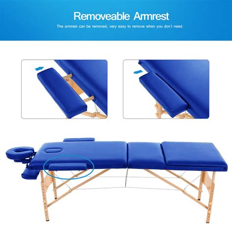Professional Portable Spa Massage Wooden Tables Foldable Massage Table With Carring Bag At Rs