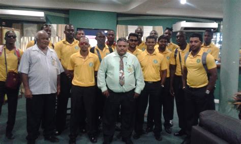 Guyana Cricket Board | GCB President and Vice-President receive Jaguars … President call on them 