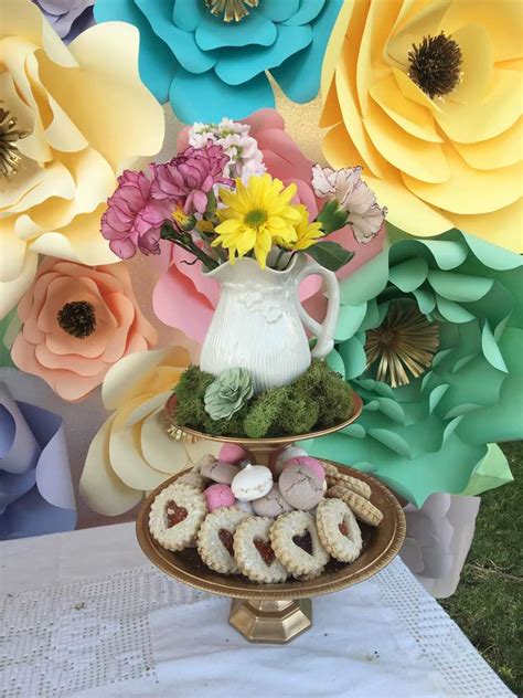 Maybe you would like to learn more about one of these? Luscious Flower Bridal Tea Party - Bridal Shower Ideas ...