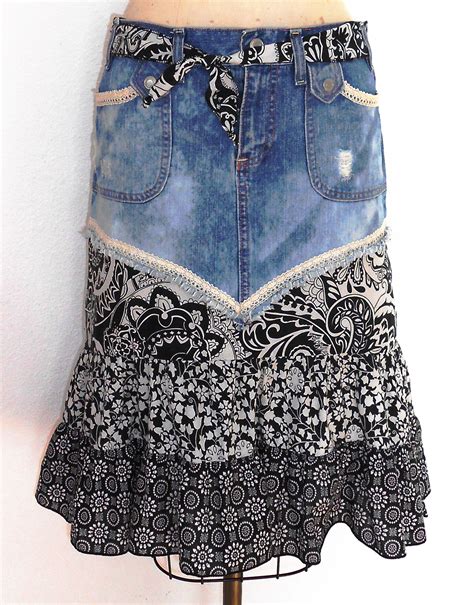 Pin By Ellen Raida Goldmann On Röcke In 2023 Upcycle Jeans Refashion Clothes Denim Diy