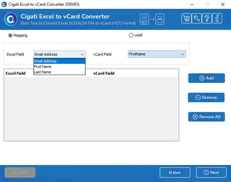 Free Excel To Vcard Converter To Export Xlsxlsx Contacts To Vcf
