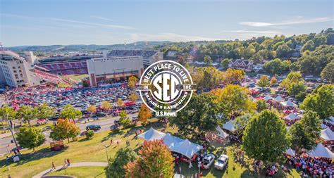 Best Place To Live | Arkansas Razorbacks