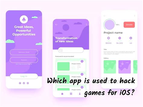 Which App Is Used To Hack Games For Ios