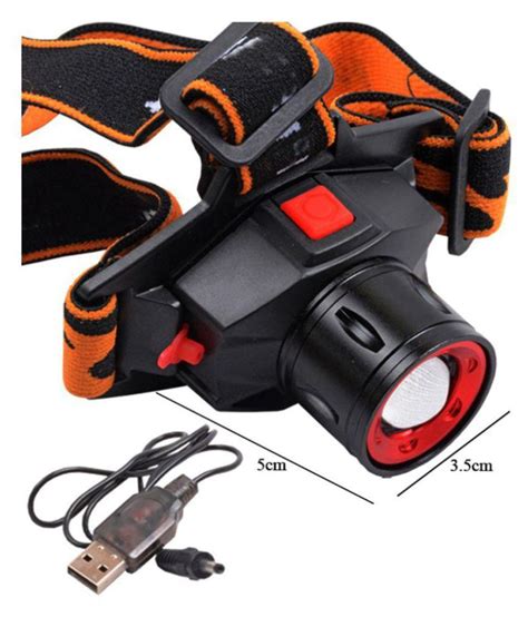 Rechargeable Zoomable Cree Led Headlamp Head Lamp Light Torch