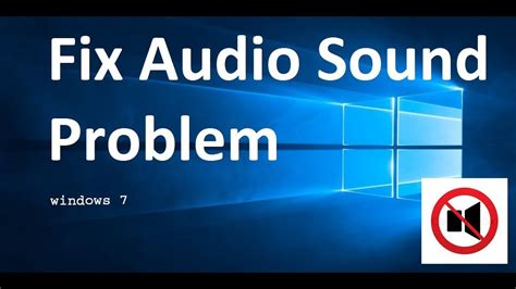 How To Fix Laptop Sound Problem Youtube