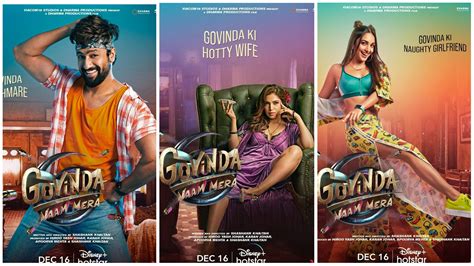 Govinda Naam Mera Posters Kiara And Bhumi Play ‘naughty Gf And ‘hottie Wife Bollywood