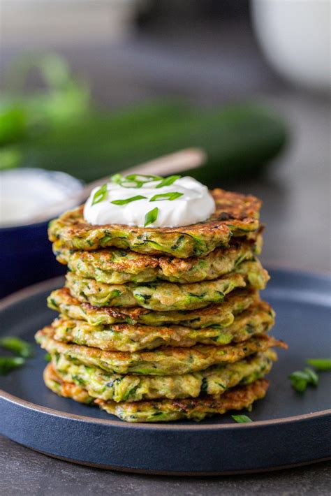 Healthy Zucchini Fritters 5 Ingredients Momsdish