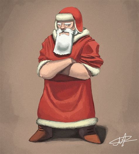 Santa Claus By Marcoantoniomoreira On Deviantart