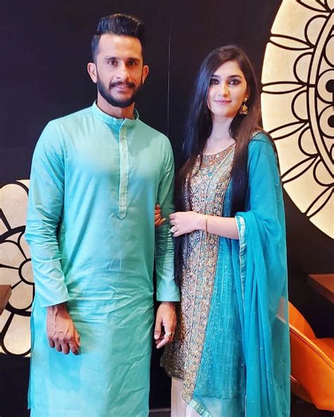 Eid Pictures Of Cricketer Hassan Ali With His Wife Samya