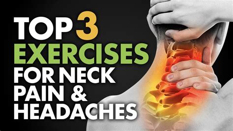 How do you get rid of one? Top 3 Exercises for Neck Pain and Headaches - YouTube
