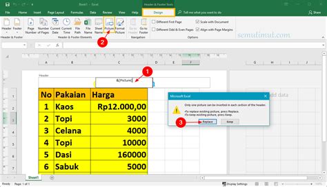 This file was uploaded with commonist. Cara Membuat Watermark di Excel Transparan Tulisan & Logo ...
