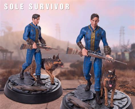 Fallout 4 Sole Survivor Regular Statue Gaming Heads