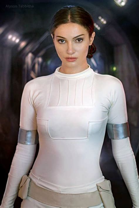 Padmé Cosplay From Star Wars Full Costume And Makeup And Hair Alyson