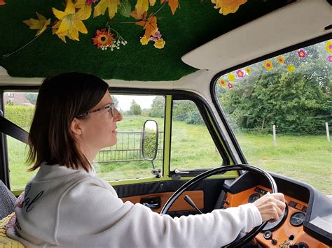 Kristel Aan Het Rijden Foto