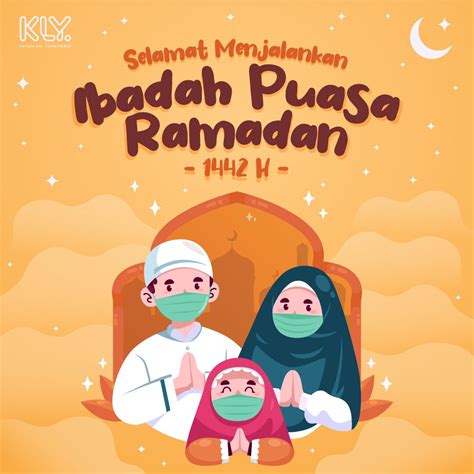 Gambar Kartun Ucapan Menyambut Ramadhan Lengkap Wallkatamotif