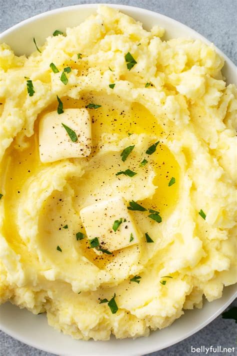 The Best Homemade Mashed Potatoes Belly Full