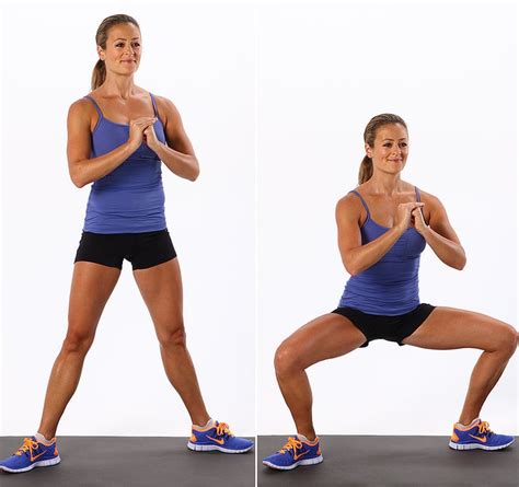 Sumo Squat Best Leg Exercises Popsugar Fitness Photo 22