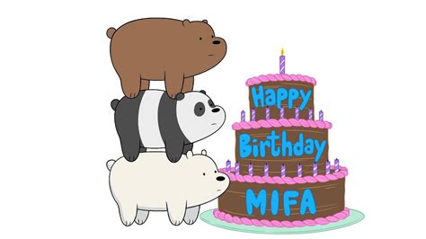We Bare Bears And Everyone At Cartoon Network Wish Mifa A