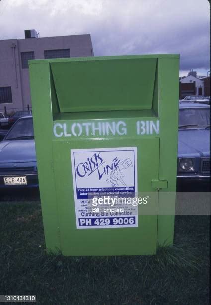 Clothing Donation Bin Photos And Premium High Res Pictures Getty Images