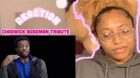 REACTION Chadwick Boseman Tribute YouTube