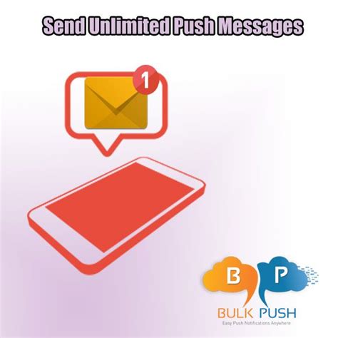 Send Unlimited #Push #Messages via BulkPush | Push messages, Messages, Push