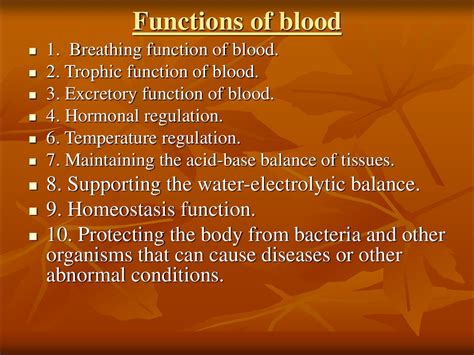 Physiology Of Blood Erythrocytesrespiratory Pigments Blood Types