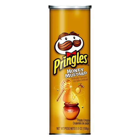 Wholesale Pringles Potato Crisps Chips Honey Mustard Flavored 55 Oz