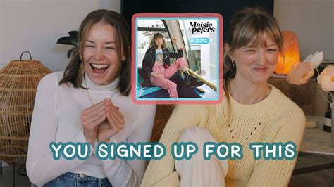 Swifties React To Maisie Peters You Signed Up For This Album Youtube