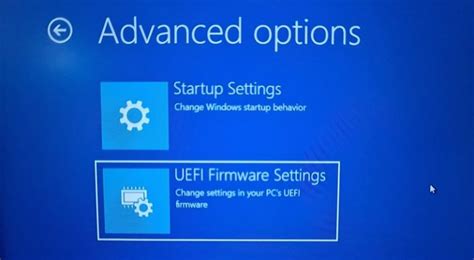 How To Access Uefi Firmware Settings In Windows 10